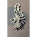 Handmade Sterling Silver Sun Pendant with 45cm Chain
