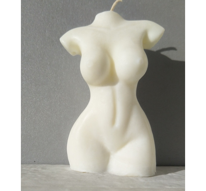 Women Torso Candle	Soy Wax	low temperature	Women breast	wax play	Nude Female Candle	nipple jewelry	candle of pleasure	sexy games	body safe wax	Bust Goddest candle	Female Figure	BDSM game