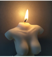 Women Torso Candle  Soy Wax Low Temp Handmade Naked Torso Candle Wax Play Candles