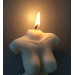 Women Torso Candle	Soy Wax	low temperature	Women breast	wax play	Nude Female Candle	nipple jewelry	candle of pleasure	sexy games	body safe wax	Bust Goddest candle	Female Figure	BDSM game