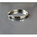 Personalized Male Jewelry | Adjustable Hammered Penis Ring 