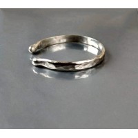 Customizable Hammered Penis Ring for Men