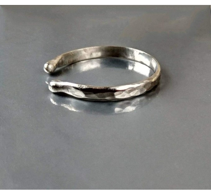 Metal cock ring - Adjustable penis ring - jewelry for mens - hammered ring