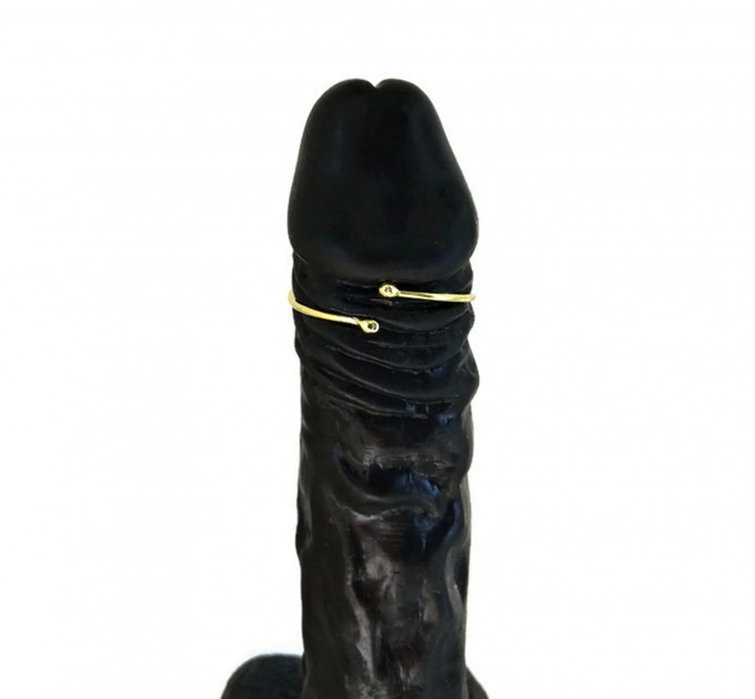 Brass cock ring - Adjustable penis ring - jewelry for men