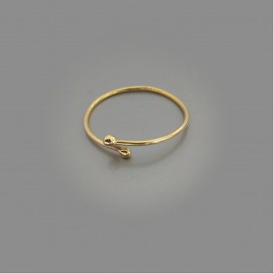 Brass cock ring - Adjustable penis ring - jewelry for men