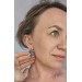 One-of-a-Kind Handmade Silver Earrings – Abstract Sculptural Design