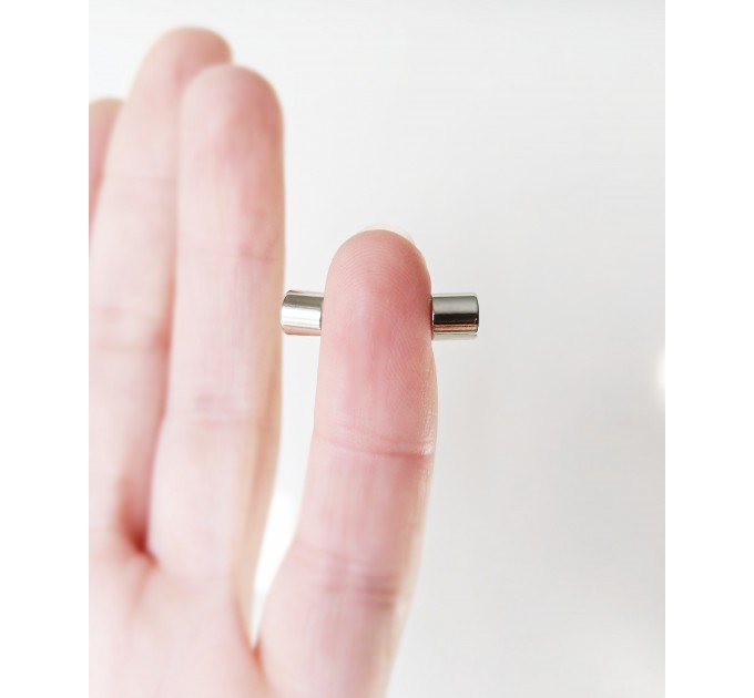  Magnetic Nipple Rings -silver  Non Piercing adjustable Nipple Ring Fake nipple piercing  nipple jewelry  Body jewelry  4 