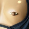 Magnetic Nipple Rings -silver  Non Piercing adjustable Nipple Ring Fake nipple piercing  nipple jewelry