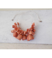 Pink Necklace Lightweight necklace necklace cocoons jewelry