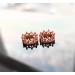 Non piercing nipple jewelry - Silver Nipple Rings Сrown Non Piercing adjustable Nipple Ring