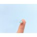 Fake nipple piercing  wih crystal
