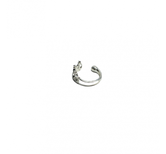 Nose ring handmade out of sterling silver or brass