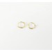  2pcs Non Piercing 14 Karat  GOLD PLATED over 925 Solid Sterling Silver  Nipple jewelry  13 