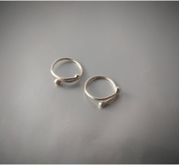 2pcs Non Piercing nipple rings made 
 of Silver, brass or gold plated over sterling silver