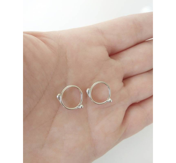 2pcs Non Piercing nipple rings made 
 of Silver, brass or gold plated over sterling silver